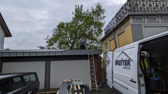Beispielarbeit von Dachdeckermeister Axel Breiter - veröffentlicht auf Dachdecker.com