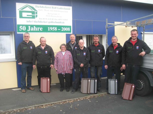 Beispielarbeit von Rolf Goldschmidt Dach- Wand- und Abdichtungstechnik GmbH - veröffentlicht auf Dachdecker.com