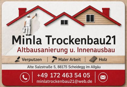 Minla Trockenbau 21 in Scheidegg