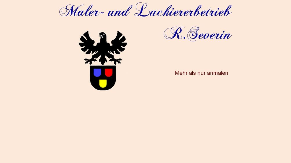 Logo der Firma Malerbetrieb R.Severin aus Kiel auf dem Branchenportal Maler.org