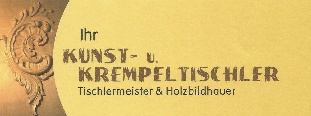 Logo der Firma Ihr Kunst- & Krempeltischler Martin Schabert aus Gera auf dem Branchenportal Tischler-Schreiner.org