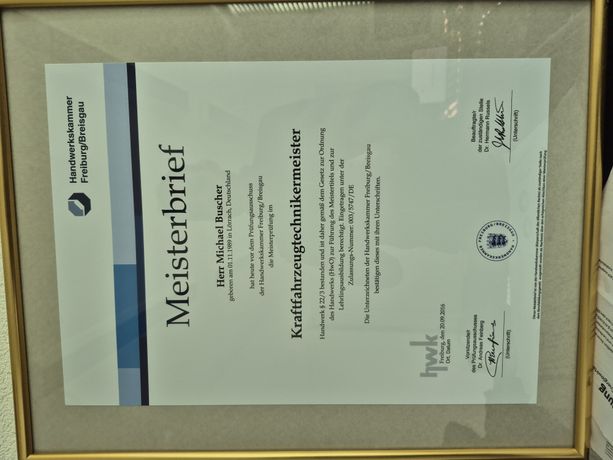 Beispielarbeit von Michael Buscher Fahrzeugpflege - veröffentlicht auf Auto-Werkstatt.de