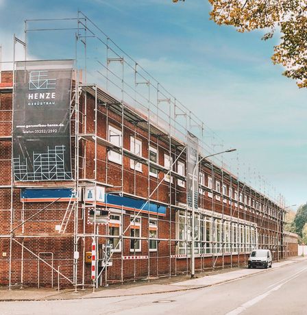 Beispielarbeit von Henze Gerüstbau GmbH - veröffentlicht auf Geruestbau.org