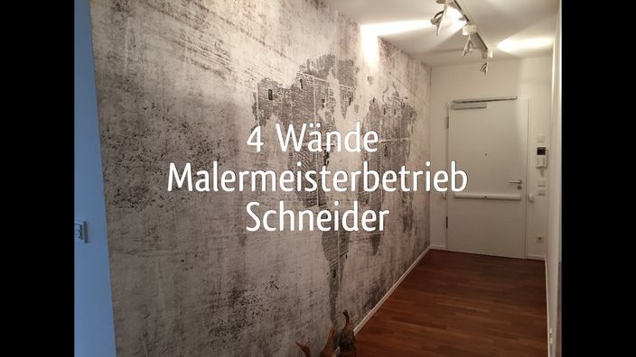 Beispielarbeit von 4 Wände - Malermeisterbetrieb Schneider - veröffentlicht auf Maler.org
