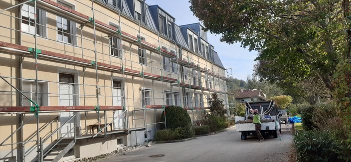 Beispielarbeit von Franz-Xaver Mangstl Gerüstbau - veröffentlicht auf Geruestbau.org