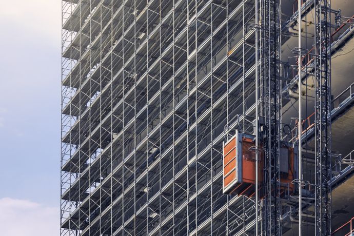 Beispielarbeit von HOCH3 Gerüstbau GmbH - veröffentlicht auf Geruestbau.org