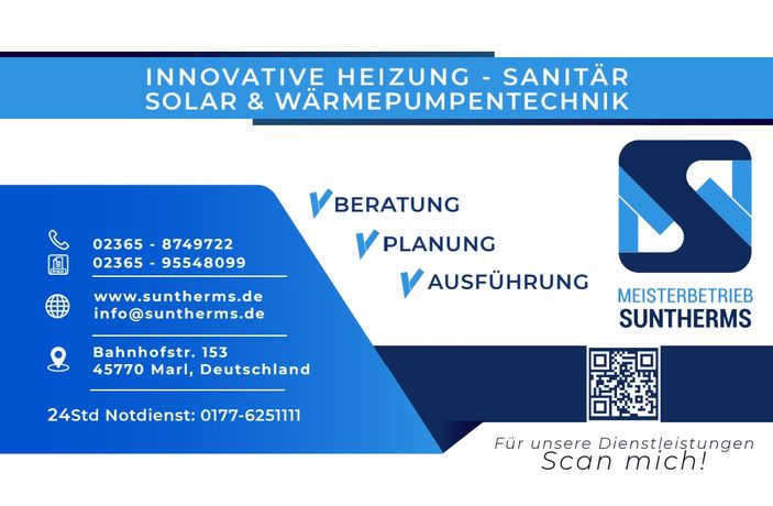 Beispielarbeit von SUNTHERMS Wärmepumpentechnik - veröffentlicht auf Heizungsbau.net