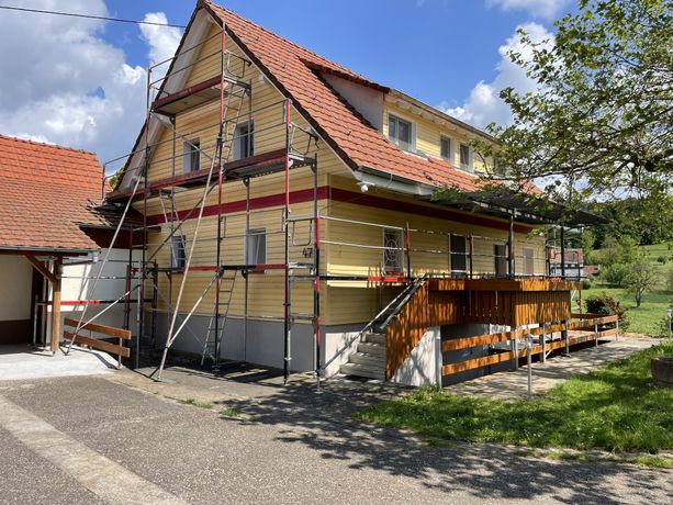 Beispielarbeit von Hornbacher Gerüstbau - veröffentlicht auf Geruestbau.org