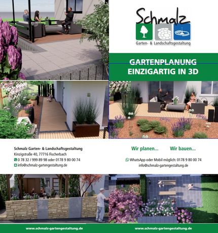 Beispielarbeit von Schmalz Garten- und Landschaftsgestaltung - veröffentlicht auf Gartenbau.org
