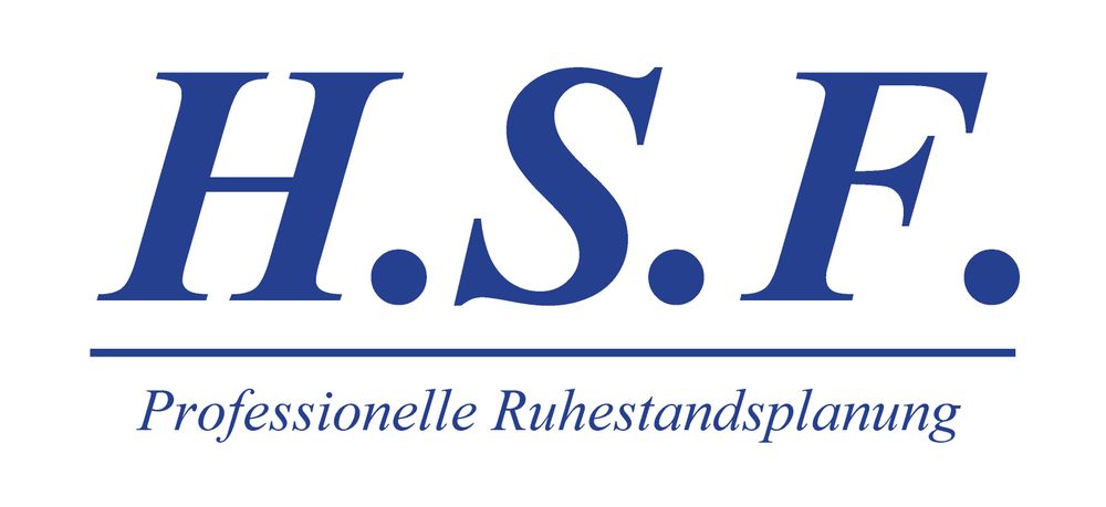 Logo der Firma H.S.F. Gesellschaft für Finanz- und Ruhestandsplanung mbH aus Bedburg auf dem Branchenportal Finanzberater.net