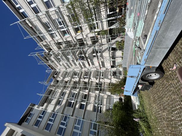 Beispielarbeit von Merkur Gerüstbau GmbH - veröffentlicht auf Geruestbau.org