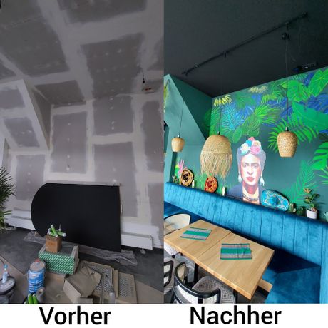 Beispielarbeit von M&A Malermeister - veröffentlicht auf Maler.org