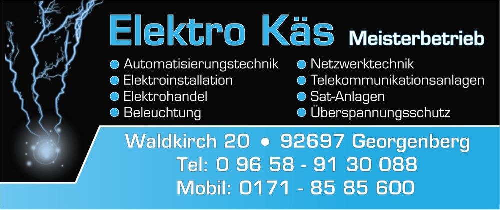 Logo der Firma Christian Käs Elektroinstallationen aus Georgenberg auf dem Branchenportal Elektriker.org