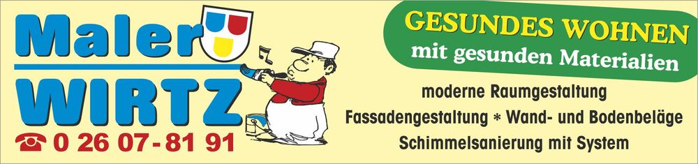 Logo der Firma Klaus Wirtz Malerfachbetrieb aus Kobern-Gondorf auf dem Branchenportal Maler.org
