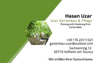 Beispielarbeit von Gartenbau und Gartenpflege Uzar - veröffentlicht auf Gartenbau.org