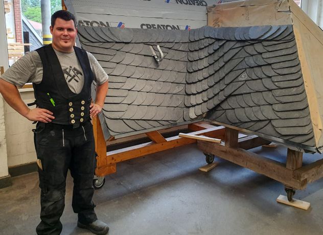 Beispielarbeit von Dachdeckermeister Axel Breiter - veröffentlicht auf Dachdecker.com