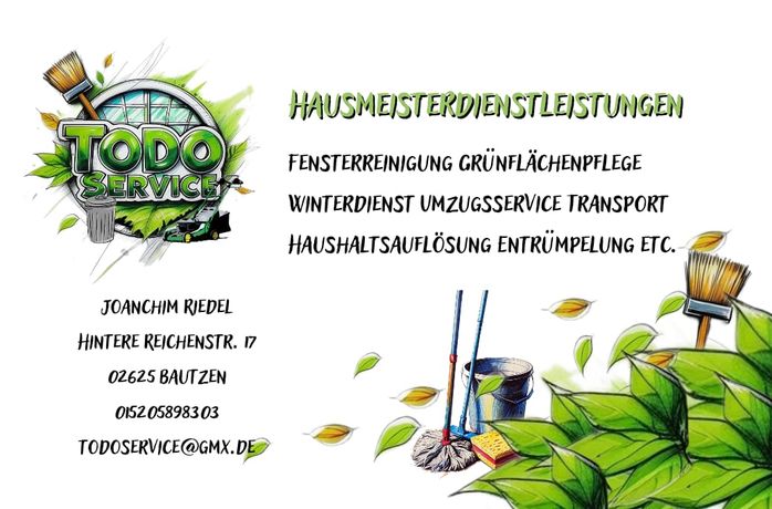 Beispielarbeit von Joanchim Tomás Riedel ToDo-Service - veröffentlicht auf Hausmeisterdienste.net