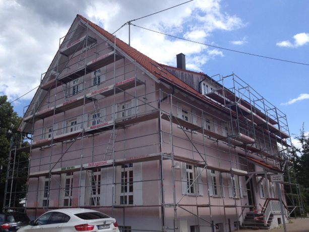 Beispielarbeit von Gerüstbau & Malerbetrieb Mürb GmbH + Co.KG - veröffentlicht auf Geruestbau.org