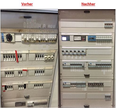Beispielarbeit von K + P Elektro GmbH - veröffentlicht auf Elektriker.org