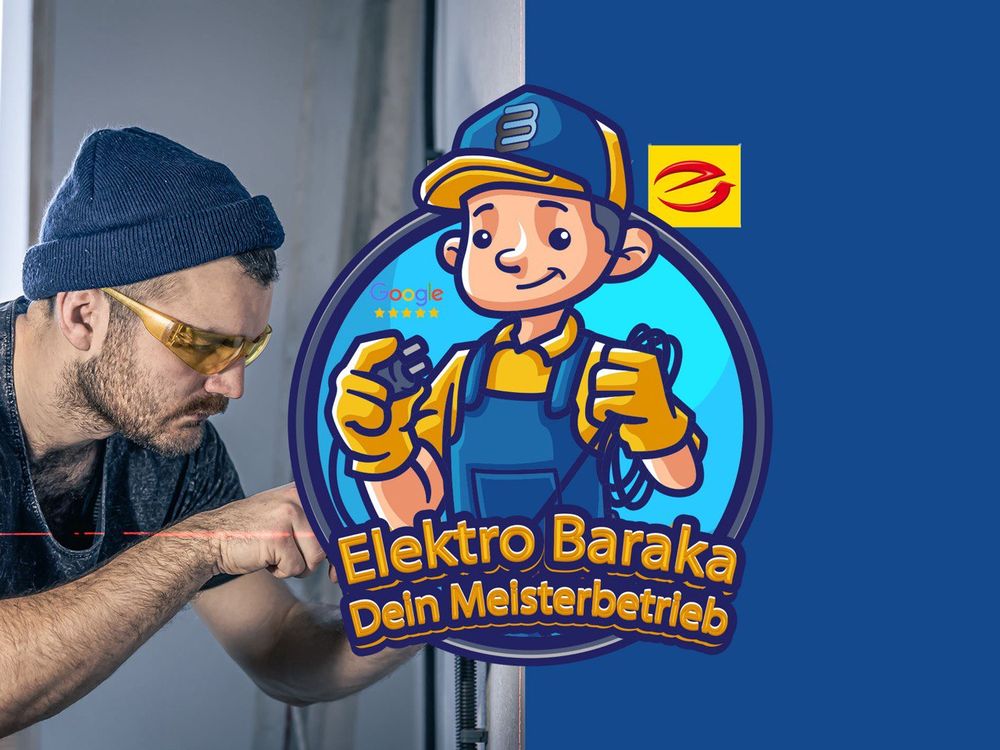 Logo der Firma Elektro Baraka aus Essen auf dem Branchenportal Elektriker.org