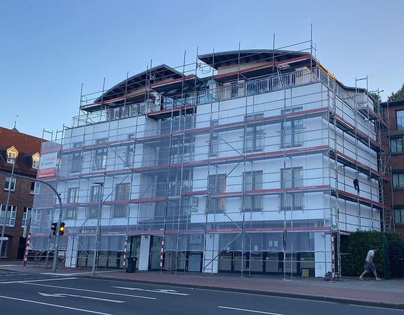 Beispielarbeit von Fanda Gerüstbau GmbH - veröffentlicht auf Geruestbau.org