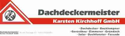 Logo der Firma Dachdeckermeister Karsten Kirchhoff GmbH aus Fehrbellin auf dem Branchenportal Dachdecker.com