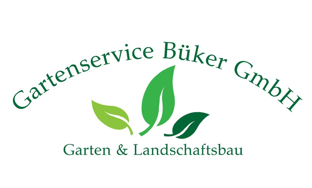 Logo der Firma Gartenservice Büker GmbH aus Lemgo auf dem Branchenportal Gartenbau.org