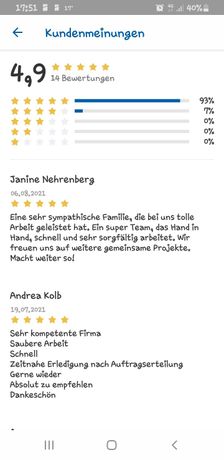 Beispielarbeit von Gartenpflege Müller und Bittruf - veröffentlicht auf Gartenbau.org
