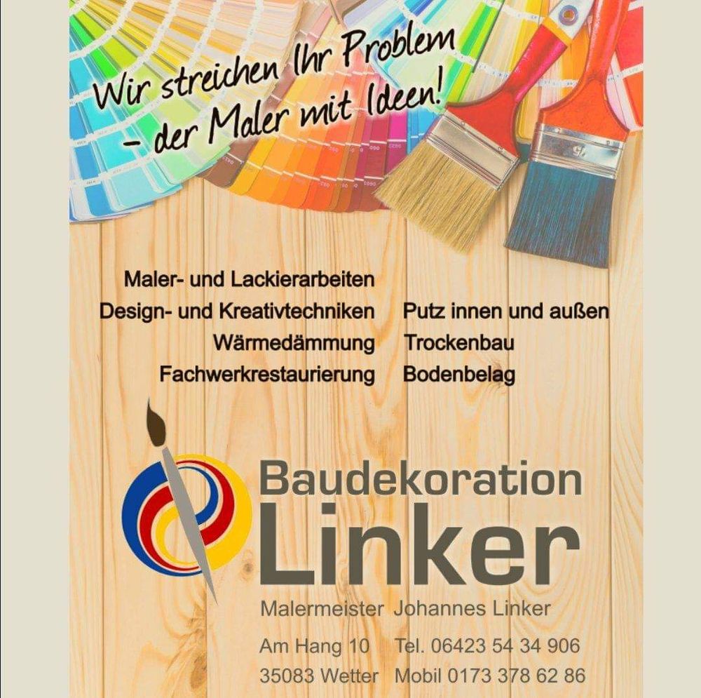 Logo der Firma Baudekoration Linker aus Wetter auf dem Branchenportal Maler.org
