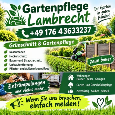 Beispielarbeit von Garden Pflege Lambrecht - veröffentlicht auf Gartenbau.org