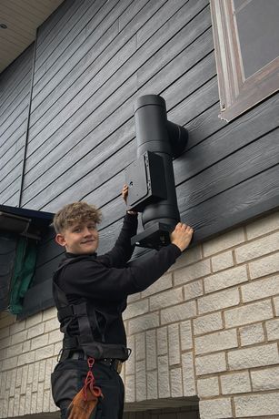 Beispielarbeit von Yannik Hamacher Ofentechnik und Wartung - veröffentlicht auf Kaminbau.net