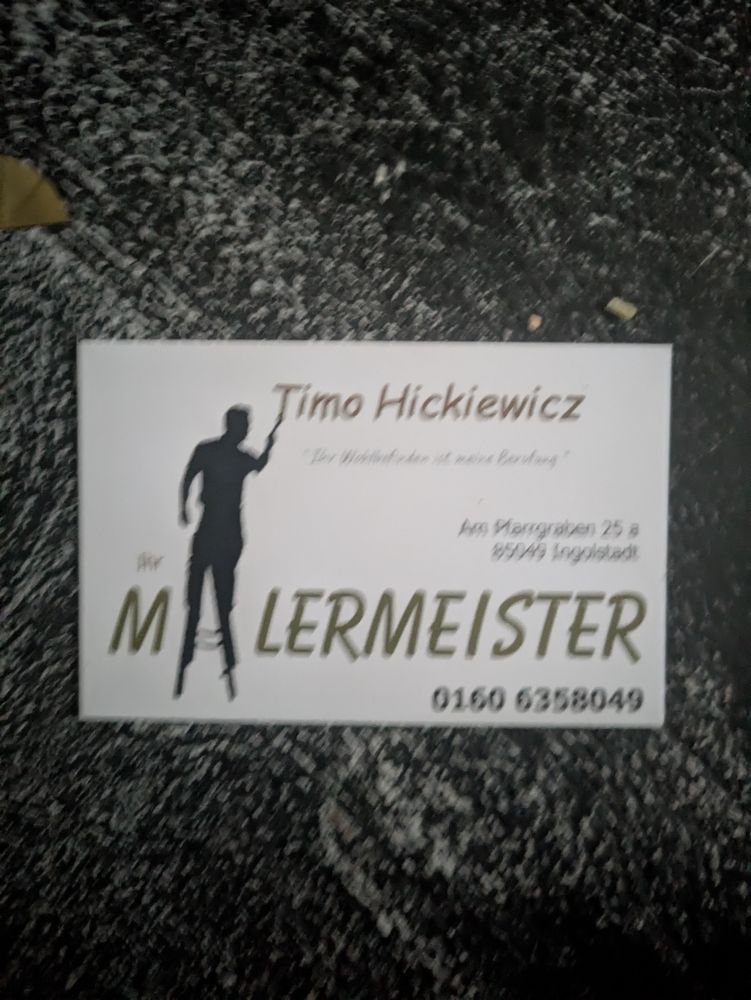 Logo der Firma Malermeister Timo Hickiewicz aus Ingolstadt auf dem Branchenportal Maler.org