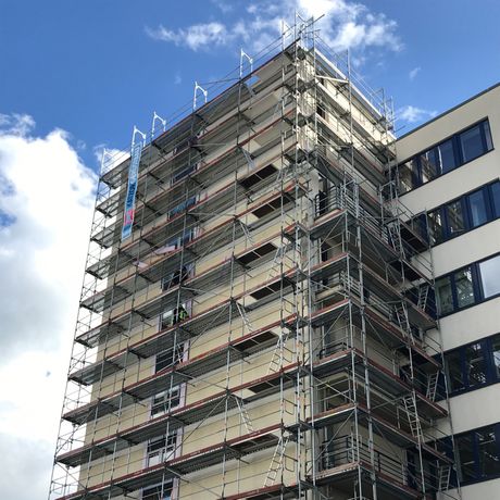 Beispielarbeit von Katzor Gerüstbau GmbH - veröffentlicht auf Geruestbau.org