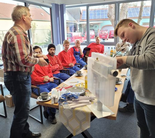 Beispielarbeit von Morgner Haustechnik - veröffentlicht auf Klimatechniker.net