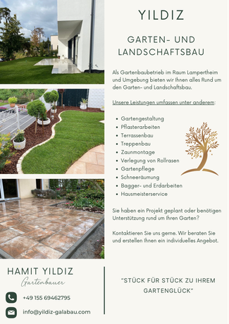 Beispielarbeit von Yildiz Garten- und Landschaftsbau - veröffentlicht auf Gartenbau.org