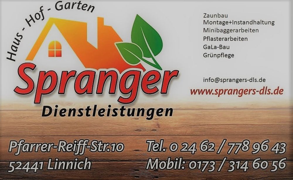 Logo der Firma Lars Spranger Garten- und Landschaftsbau aus Linnich auf dem Branchenportal Gartenbau.org
