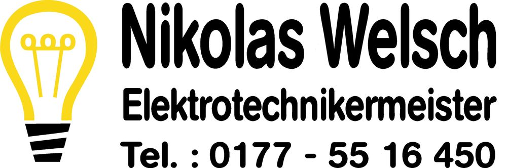 Logo der Firma Nikolas Welsch Elektrotechnik aus Gersheim auf dem Branchenportal Elektriker.org