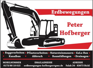 Erdbewegungen Hofberger in Bichl