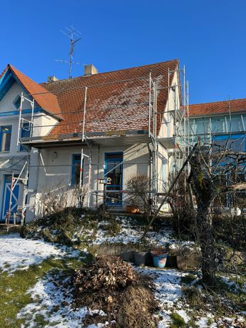 Beispielarbeit von Firma Weigand Malermeister und Gerüstbau - veröffentlicht auf Geruestbau.org