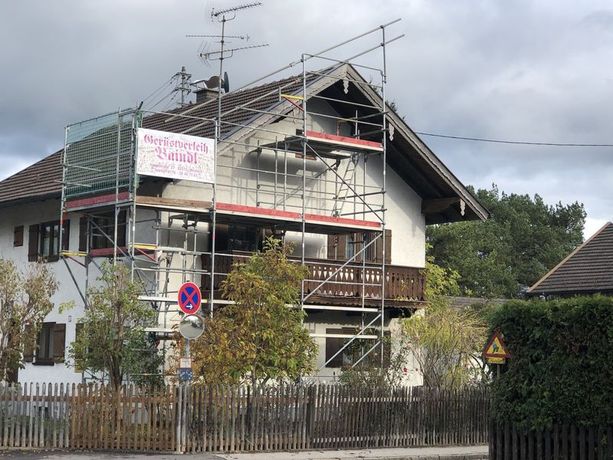 Beispielarbeit von Gerüstverleih Baindl - veröffentlicht auf Geruestbau.org