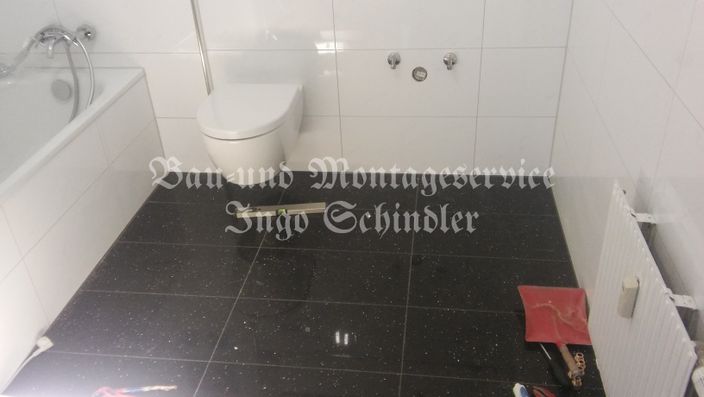 Beispielarbeit von Bau- und Montageservice Ingo Schindler - veröffentlicht auf Fliesenleger.net