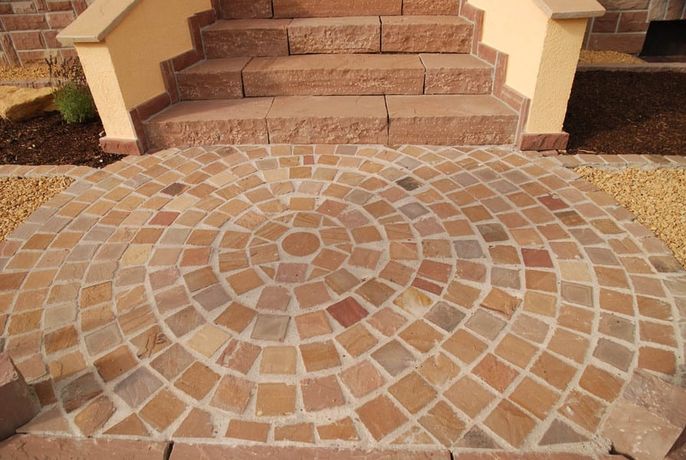 Beispielarbeit von Firma Mosaik Frank Erbel - veröffentlicht auf Gartenbau.org