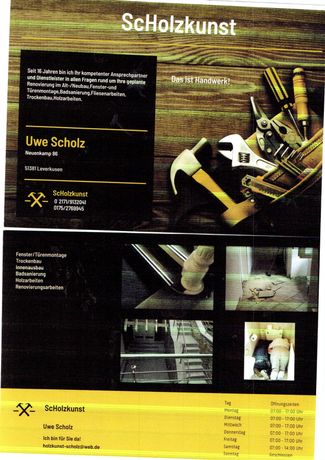 Beispielarbeit von Uwe Scholz Baufertigteile Holzkunst Scholz - veröffentlicht auf Fensterbau.org
