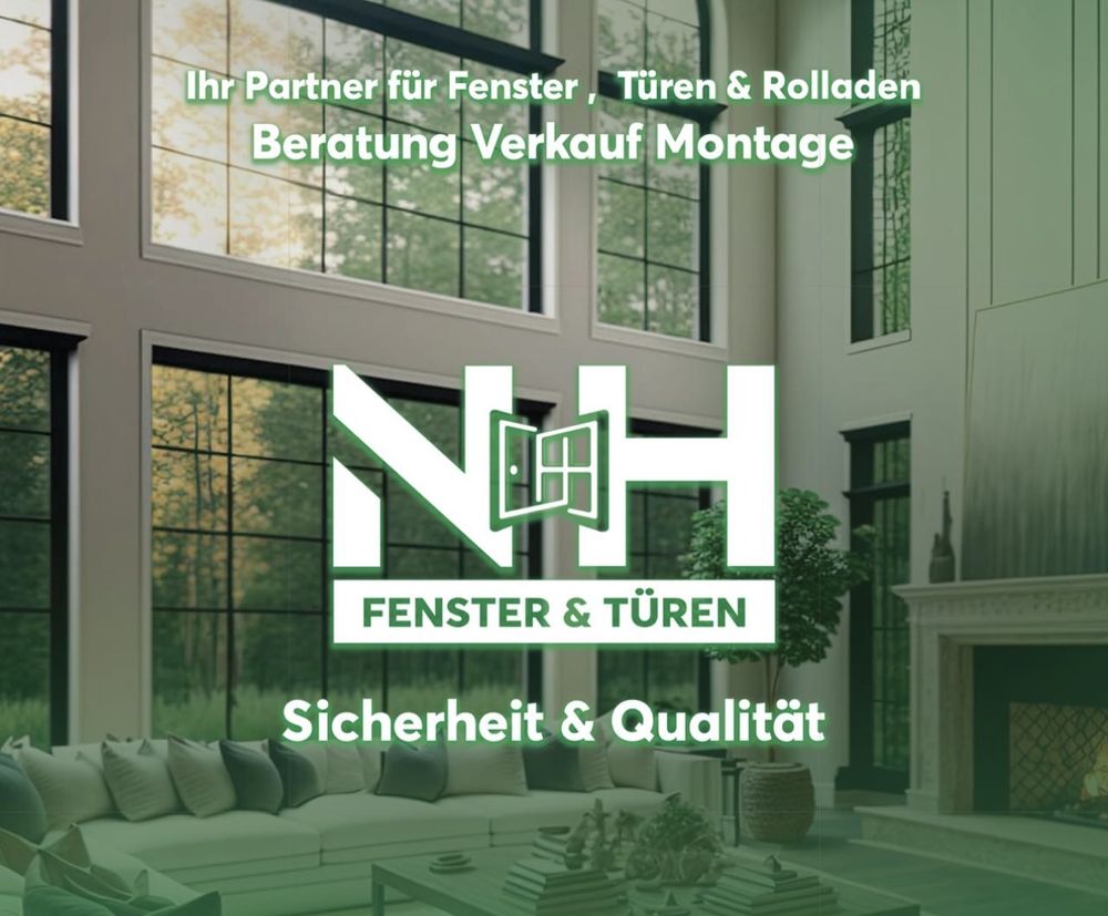 Logo der Firma NH-Fenster&Türen aus Lindenberg auf dem Branchenportal Fensterbau.org