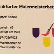 Frankfurter Malermeisterbetrieb in Frankfurt