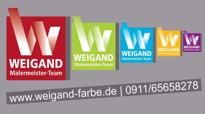 Beispielarbeit von Firma Weigand Malermeister und Gerüstbau - veröffentlicht auf Geruestbau.org