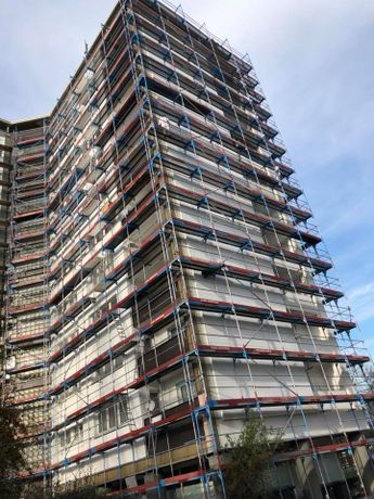 Beispielarbeit von E Elmas Gerüstbau II GmbH - veröffentlicht auf Geruestbau.org