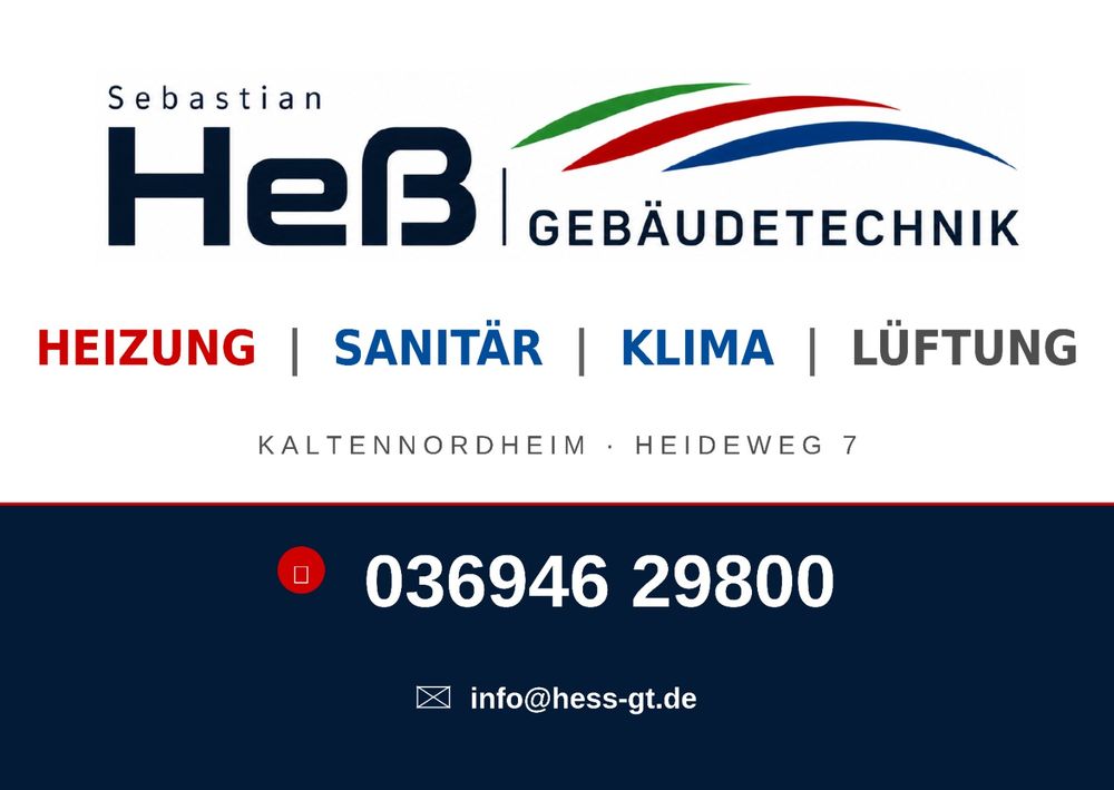 Logo der Firma Sebastian Heß Gebäudetechnik aus Kaltennordheim auf dem Branchenportal Heizungsbau.net