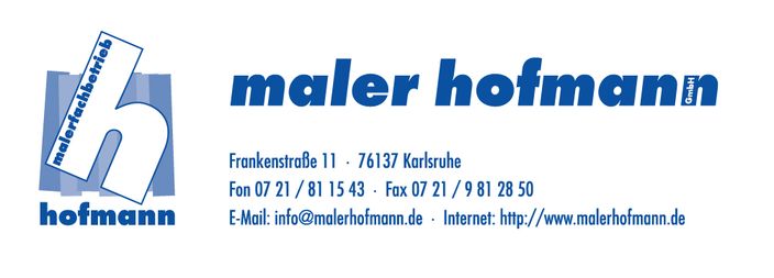 Beispielarbeit von Maler Hofmann GmbH - veröffentlicht auf Maler.org