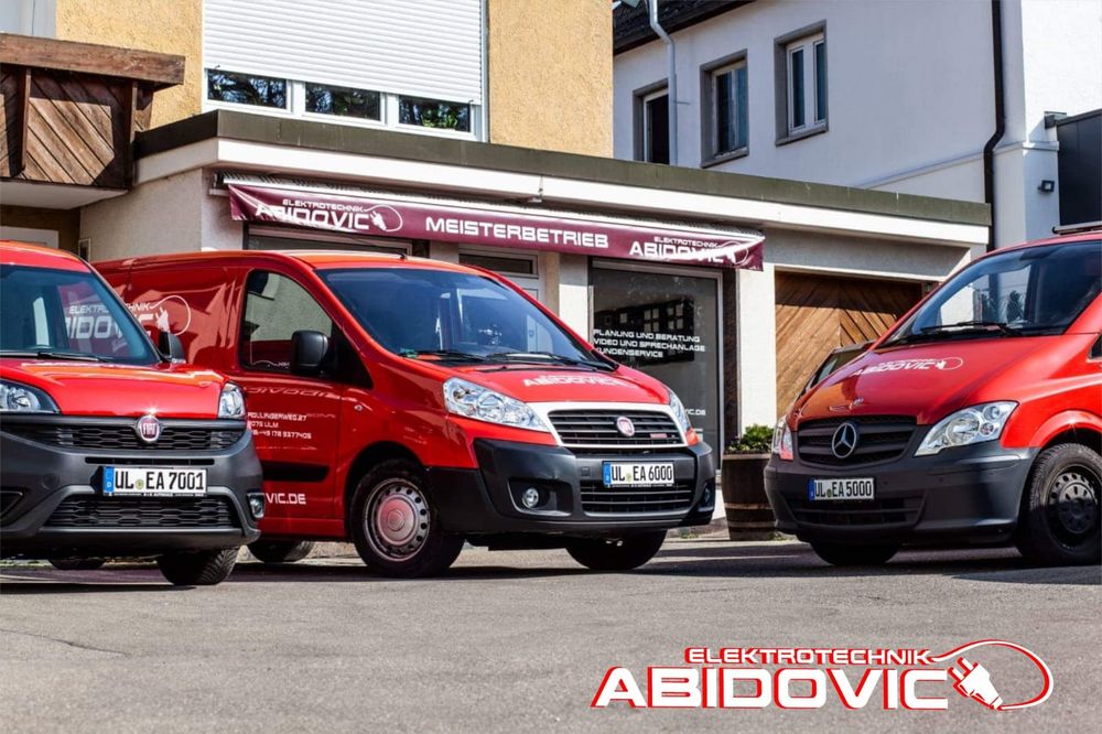 Logo der Firma Elektro Abidovic aus Ulm auf dem Branchenportal Elektriker.org